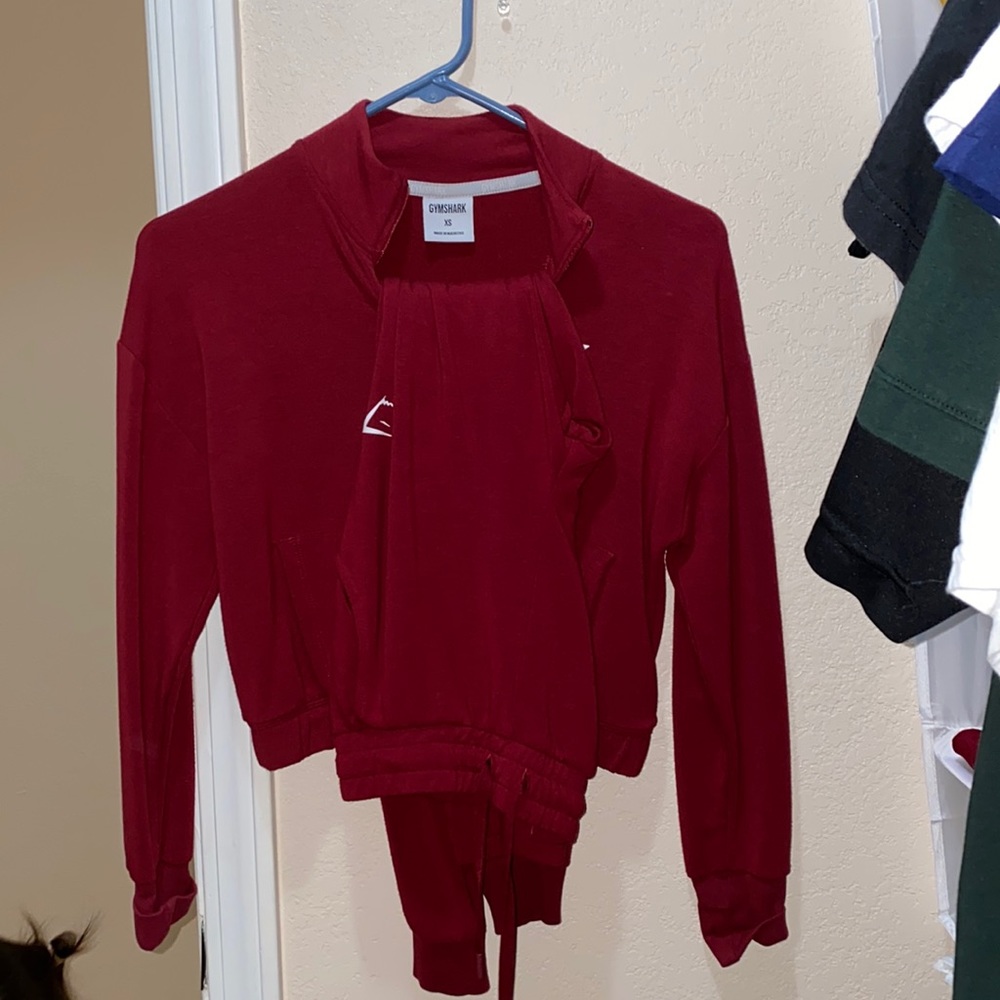Gym shark track suit